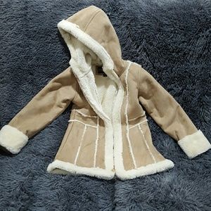 Girls fur jacket